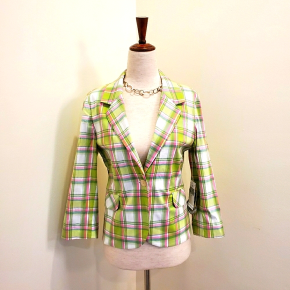 Juicy Couture Jackets & Blazers - Juicy Couture Junior Preppy Cotton Blazer.🏵️ NWT